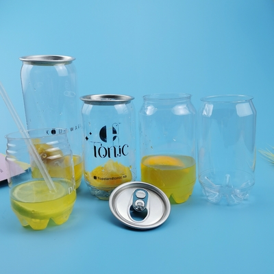 Knall-Plastikgetränk 210ml 650ml macht Getränkeverpackungs-Flaschen ein