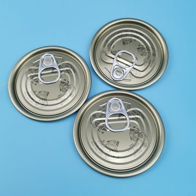 einfacher offener Zinnblech-Deckel 49mm Durchmesser Eoe für Nahrungsmitteldose