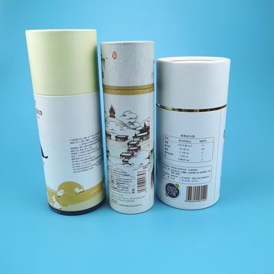 Zusammengesetztes Papierrohr des kundenspezifischen Pappdesodorierenden mittels macht mit PET Deckel ein