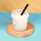 Glas-Eiscreme-Schale Soems 200ml Plastiknahrungsmittelmit Kappe