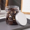Kundenspezifisches Weihnachts-Santa Cookie Jar With Lid-Plastikstaubehälter 1400ml
