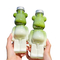 Bärn-Plastikschrauben-Flaschen für Juice Bubble Tea Voss Black 100ml