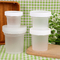 Nahrungsmittelgrad-Plastikeiscreme-Behälter mit Abdeckungs-kundenspezifischer Eiscreme-Schale