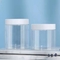 Klare leere kosmetische Gläser mit Deckeln 4 Unze in den Massenüberwurfmutter-Plastikgläsern