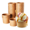 Kundenspezifische Eiscreme-Papierbehälter Eiscreme-Verpackenkasten