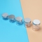Klare Plastikcremetiegel-Hautpflege-kosmetisches Glas mit Deckel 4oz 2oz 1oz