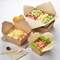 Soemwegwerfkasten, der für Nahrungsmittelden kundenspezifischen Druck-Kasten biologisch abbaubar verpackt