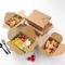 Nehmen Sie Kasten-Salat-Behälter-Salat-Papier-Kasten-Sushi-Hühnerbehälter weg