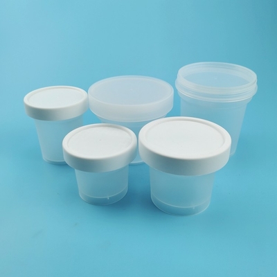 Plastikgläser der nahrung100ml mit Deckel-Forest Clear Ice Cream Yogart-Behälter