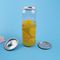 202 einfache offene 53mm schrumpfen Kennzeichnungs0.5l Plastik-Juice Jar