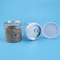Luftdichte klare Süßigkeits-Dosen des Flip Top Cap Cashew Nuts-Plastikbehälter-Glas-310ml 120g mit Ring Pull Top Lid